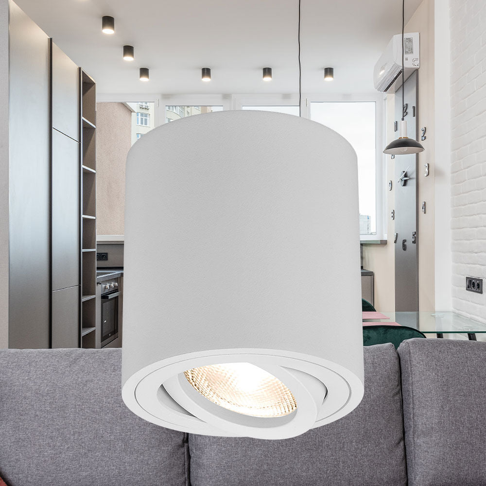 Spot LED Braytron Gama 8011 Redondo Branco GU10 | Iluminação Direcionada