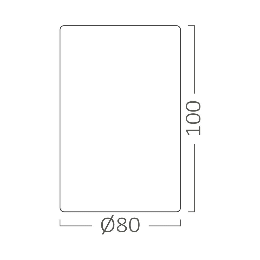 Spot LED Braytron Gama 8011 Redondo Branco GU10 | Iluminação Direcionada