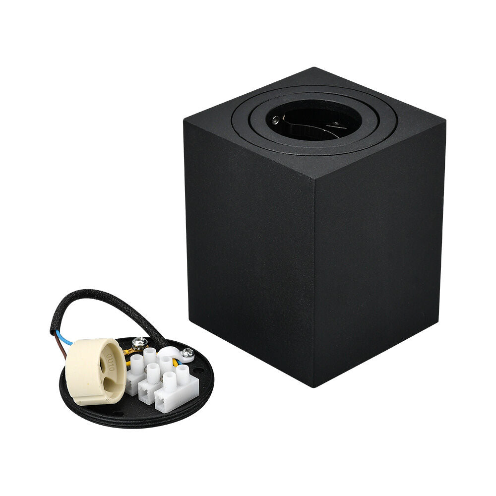 Spot LED Braytron Beta 8012 Quadrado Branco GU10 | Iluminação Direcionada