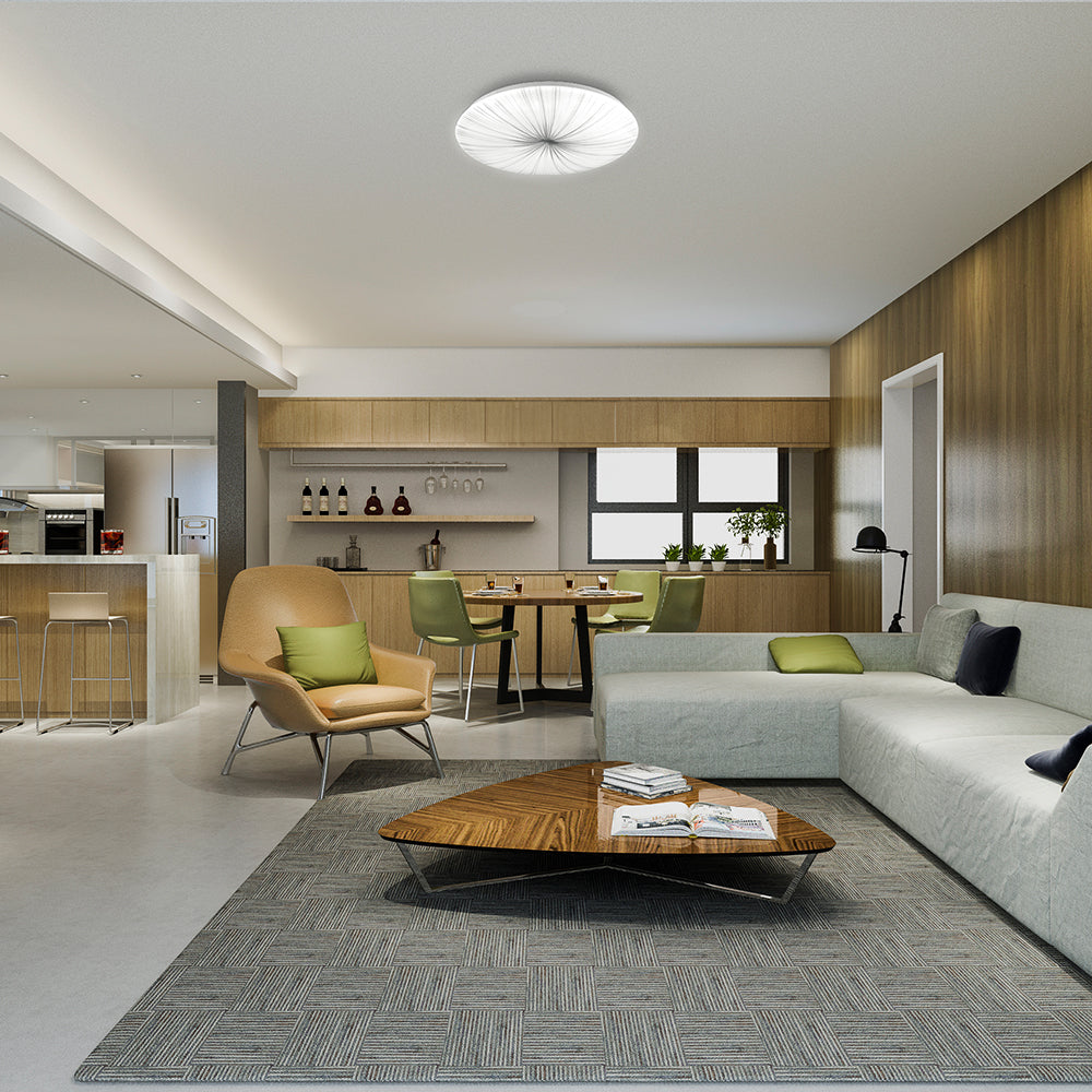 Luminária de Teto Braytron Jade Redonda 44W 3IN1 Diâmetro 510mm | Iluminação Regulável