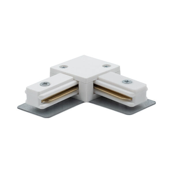 Conector de Trilho Braytron 2WRS Branco para Sistema de Iluminação LED