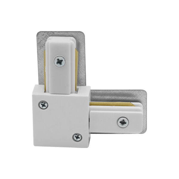 Conector de Trilho Braytron 2WRS Branco para Sistema de Iluminação LED