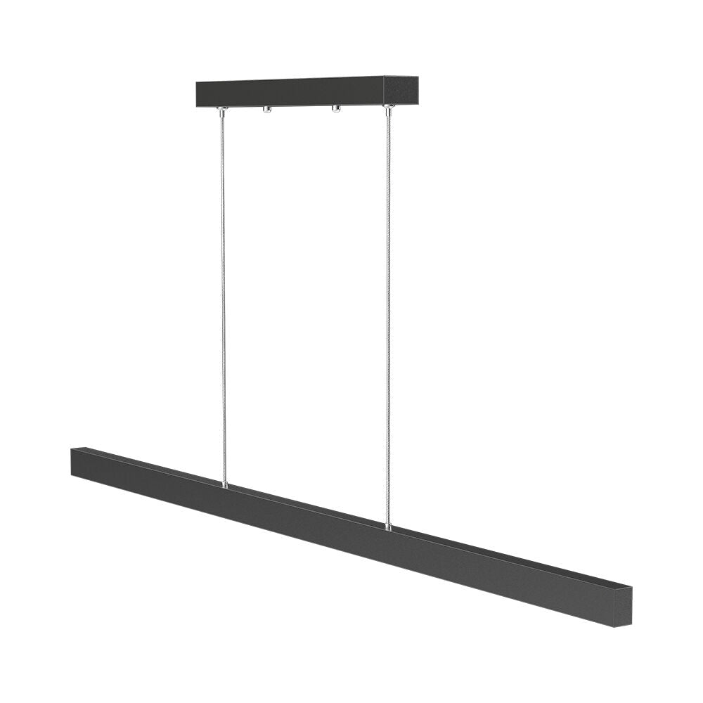 Luminária de Teto Braytron Lina Linear 30W Preta 3IN1 | Iluminação Regulável