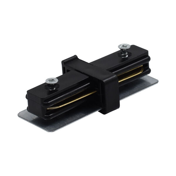 Conector Intermediário Braytron 2WRS Preto para Sistema de Trilho de Iluminação LED