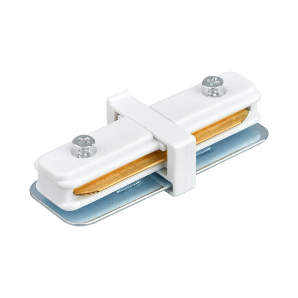 Conector Intermediário Braytron 2WRS Branco para Sistema de Trilho de Iluminação LED