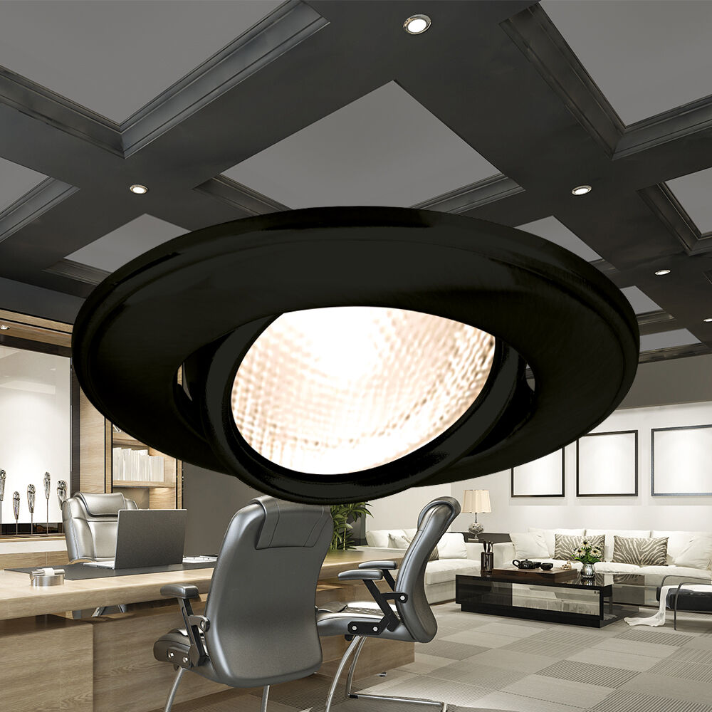 Spot LED Braytron Mitto Redondo Preto | Iluminação Direcionada