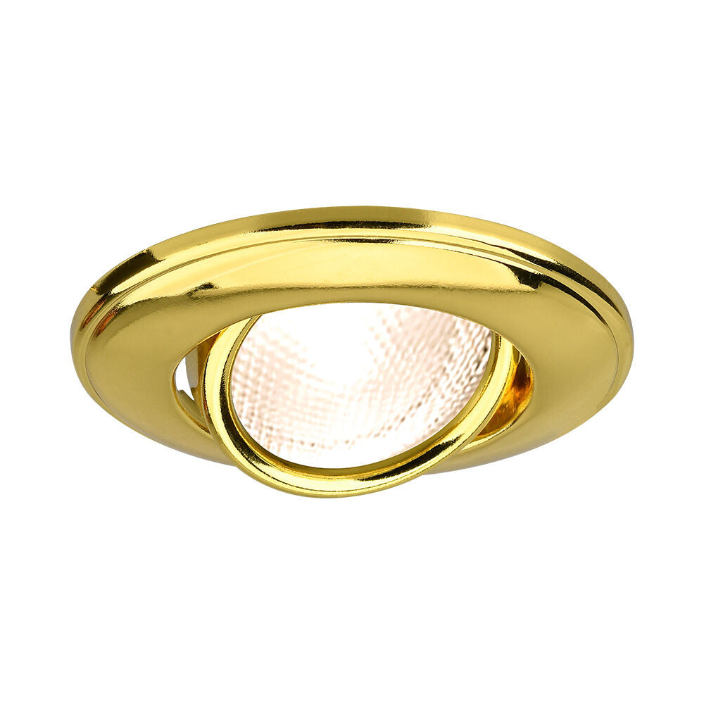 Spot LED Braytron Mitto Redondo Dourado | Iluminação Direcionada