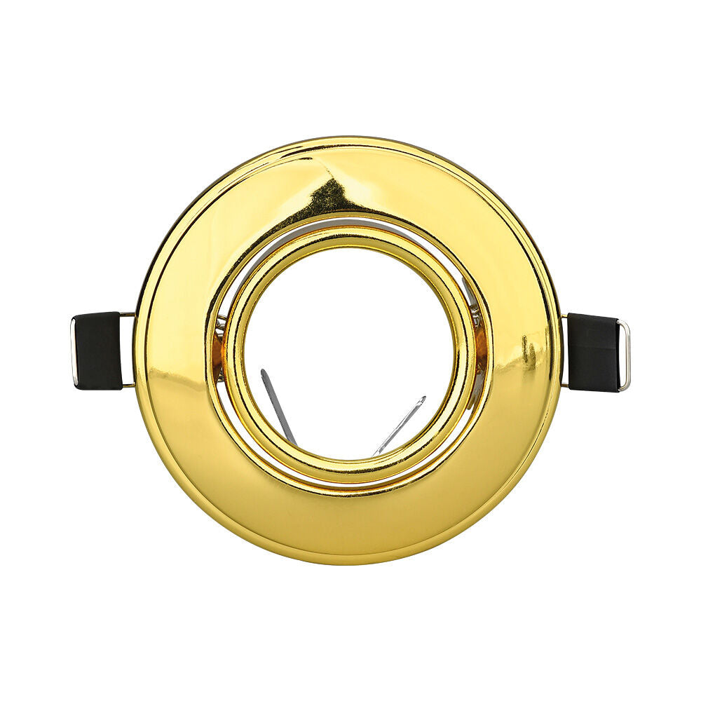 Spot LED Braytron Mitto Redondo Dourado | Iluminação Direcionada