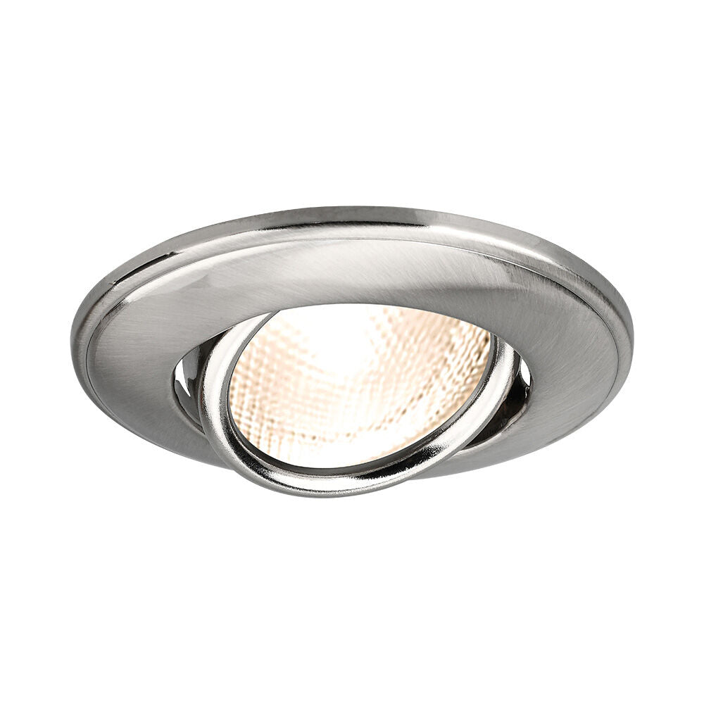 Spot LED Braytron Mitto Redondo Níquel | Iluminação Direcionada