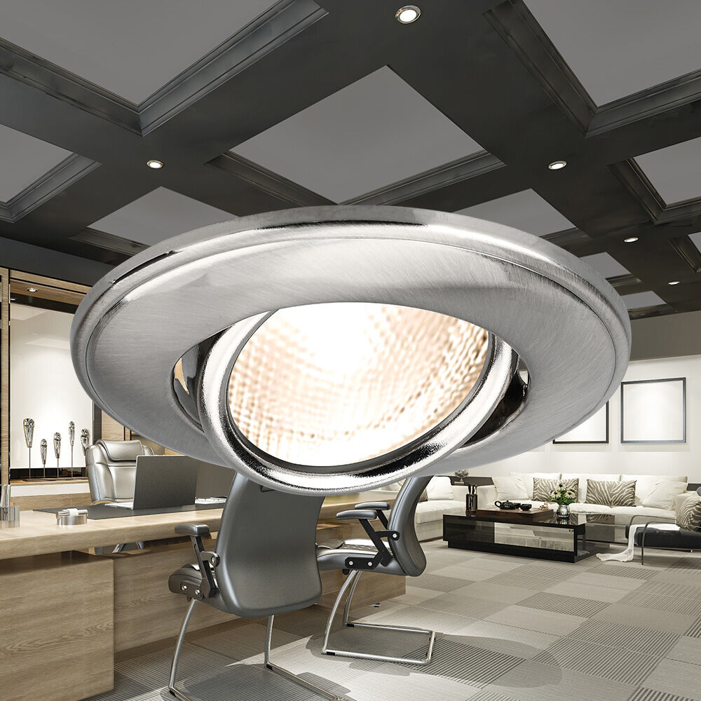 Spot LED Braytron Mitto Redondo Níquel | Iluminação Direcionada