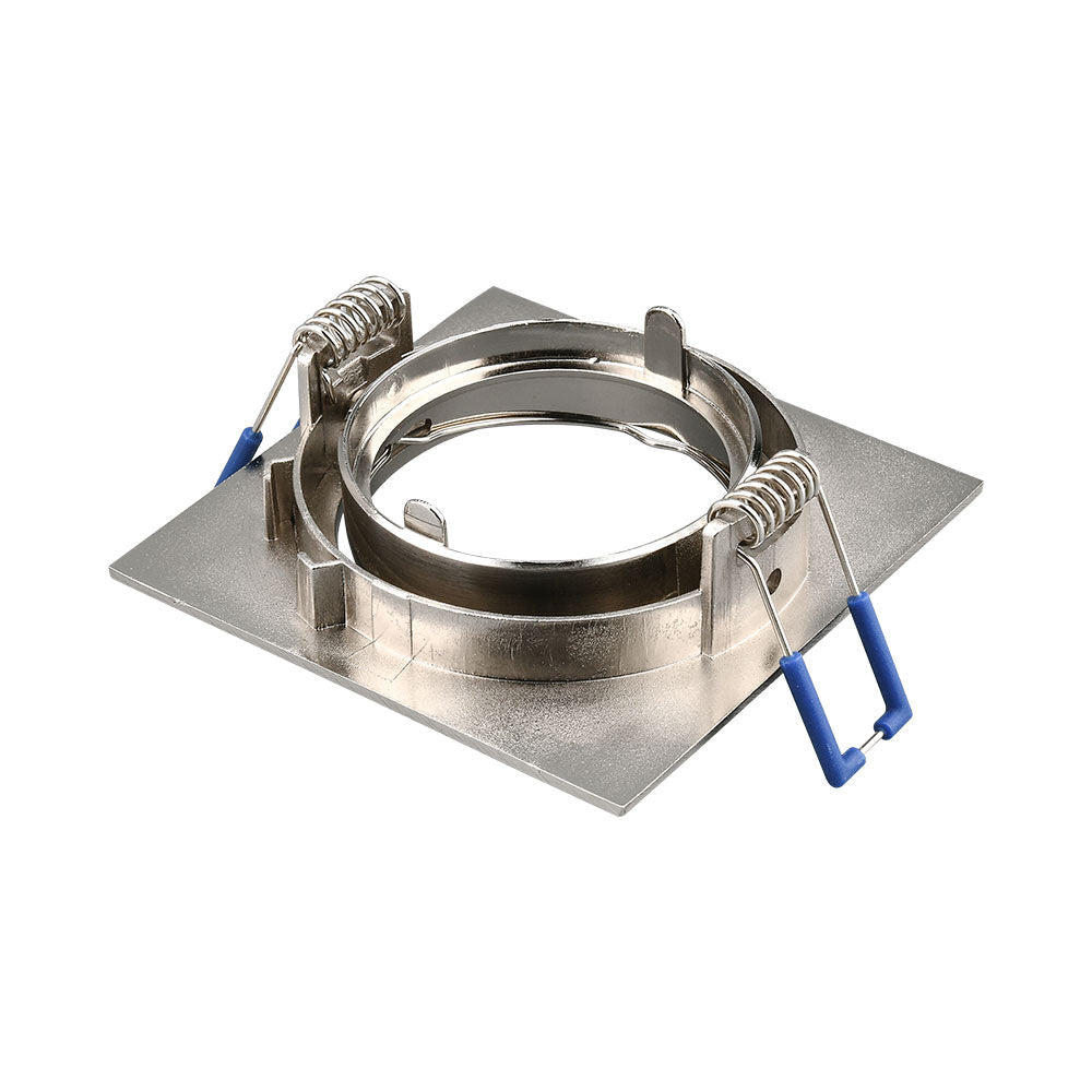 Spot LED Braytron Mitto Quadrado Níquel | Iluminação Direcionada