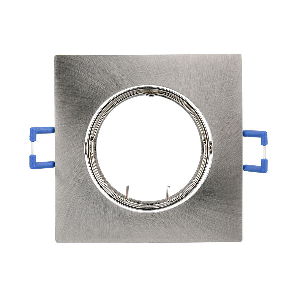 Spot LED Braytron Mitto Quadrado Níquel | Iluminação Direcionada