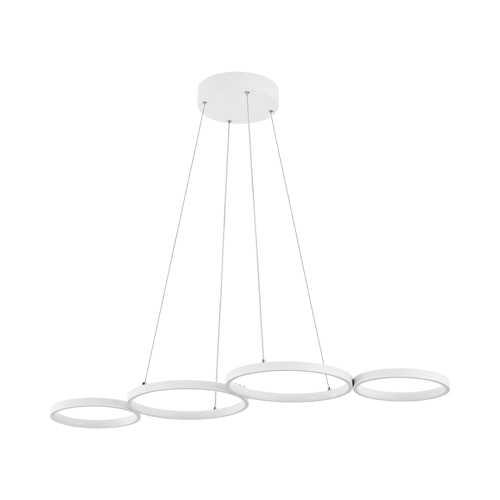 Luminária de Teto Braytron BRY-NELA PD1 RND 60W WHT IP20