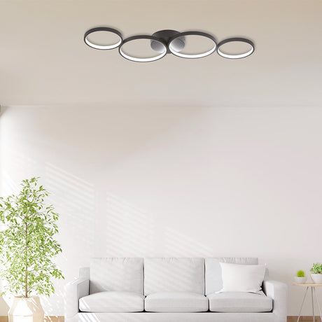 Luminária de Teto Braytron BRY-NELA SR1 60W IP20 3000K - Iluminação eficiente e moderna, ideal para salas e corredores