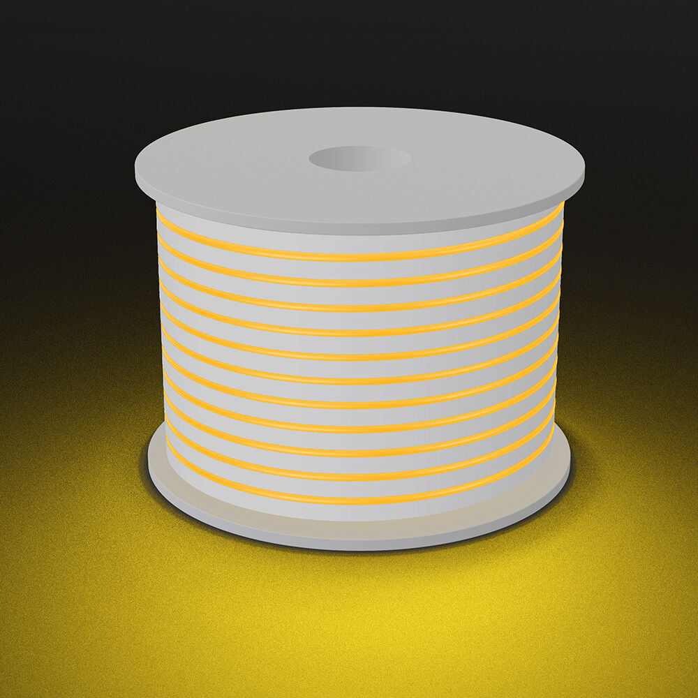 Fita LED Neon Braytron 8x16 220V Âmbar | Iluminação LED Neon