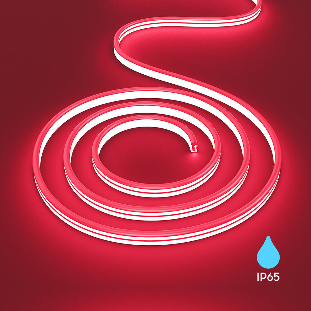 Fita LED Neon Braytron 8x16 220V Vermelho | Iluminação LED Neon