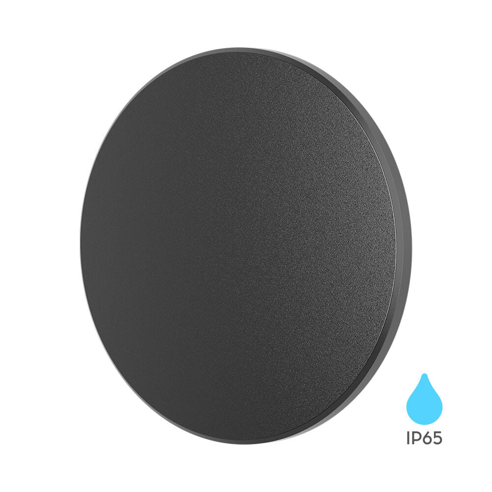 Luminária de Parede Braytron Palermo 12W Preto 1160lm IP65 | Iluminação Externa