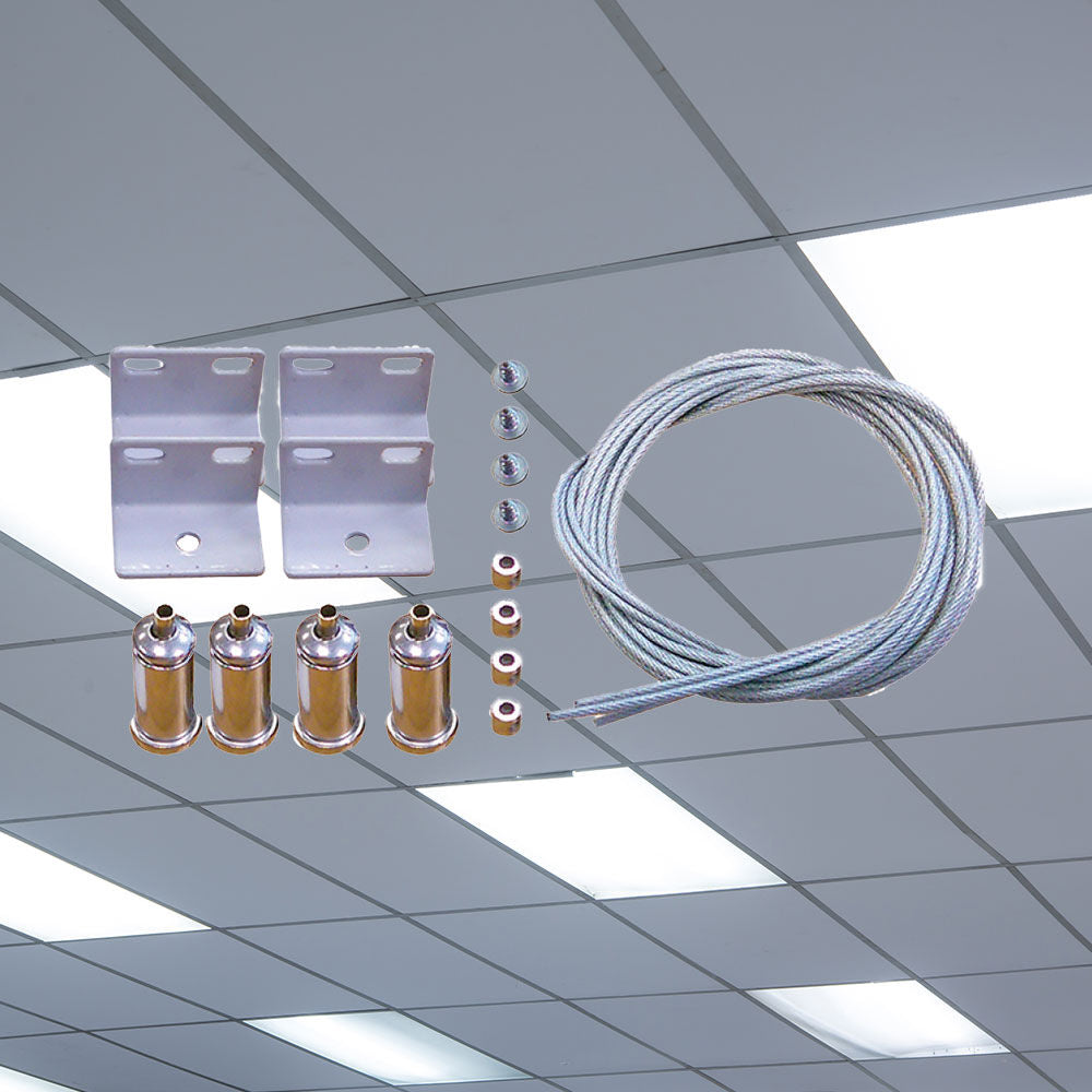 Kit de Suspensão Braytron para Painéis LED | Cabo de Aço