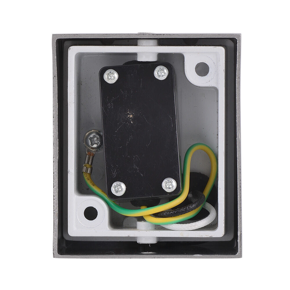 Luminária de Parede BRY-RITA 1xGU10 Niquelada IP44 | Iluminação Externa