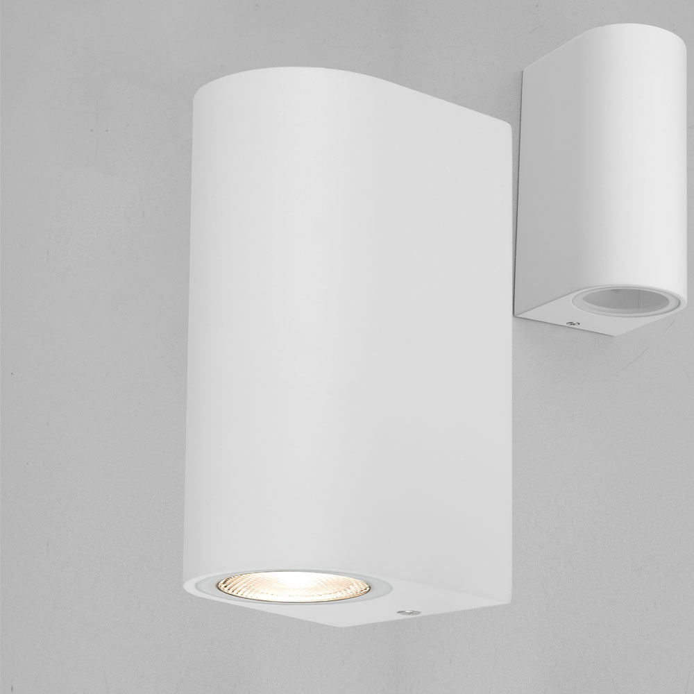 Luminária de Parede BRY-RITA 2xGU10 Branca IP44 | Iluminação Externa