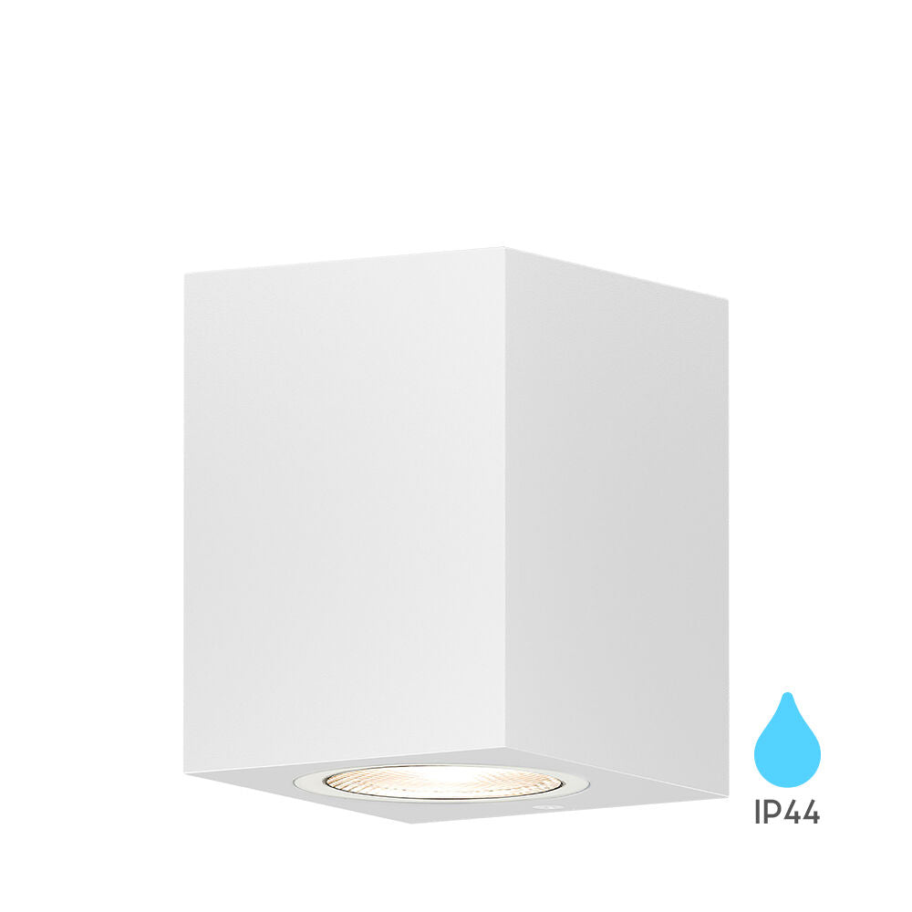 Luminária de Parede Braytron T 1xGU10 Branca IP44 | Iluminação Externa