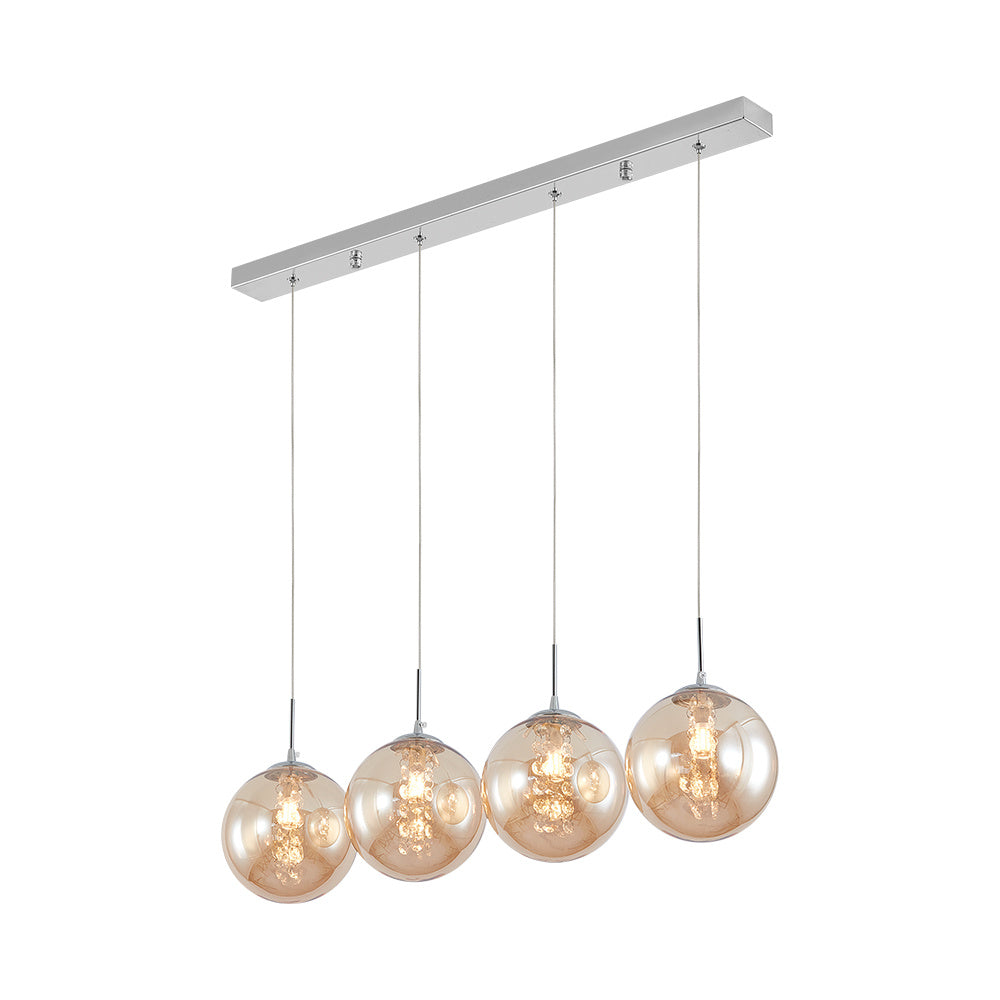 Luminária de Teto Braytron BRY-S003S-4H 4xG9 GLD PENDANT LIGHT