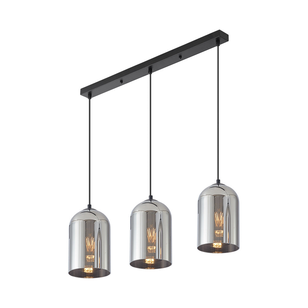 Luminária de Teto Braytron BRY-S004S-3H 3xE27 SMK PENDANT LIGHT