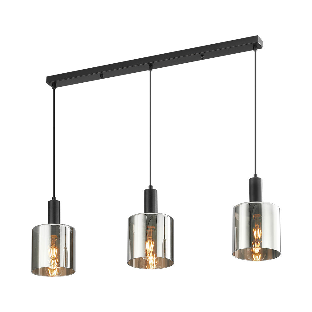 Luminária de Teto Braytron BRY-S007S-3H 3xE27 SLV PENDANT LIGHT