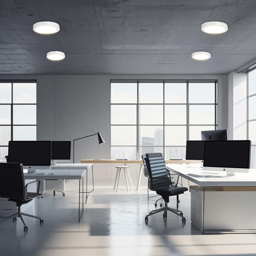 Painel LED Braytron 12W RND 3000K | Iluminação LED