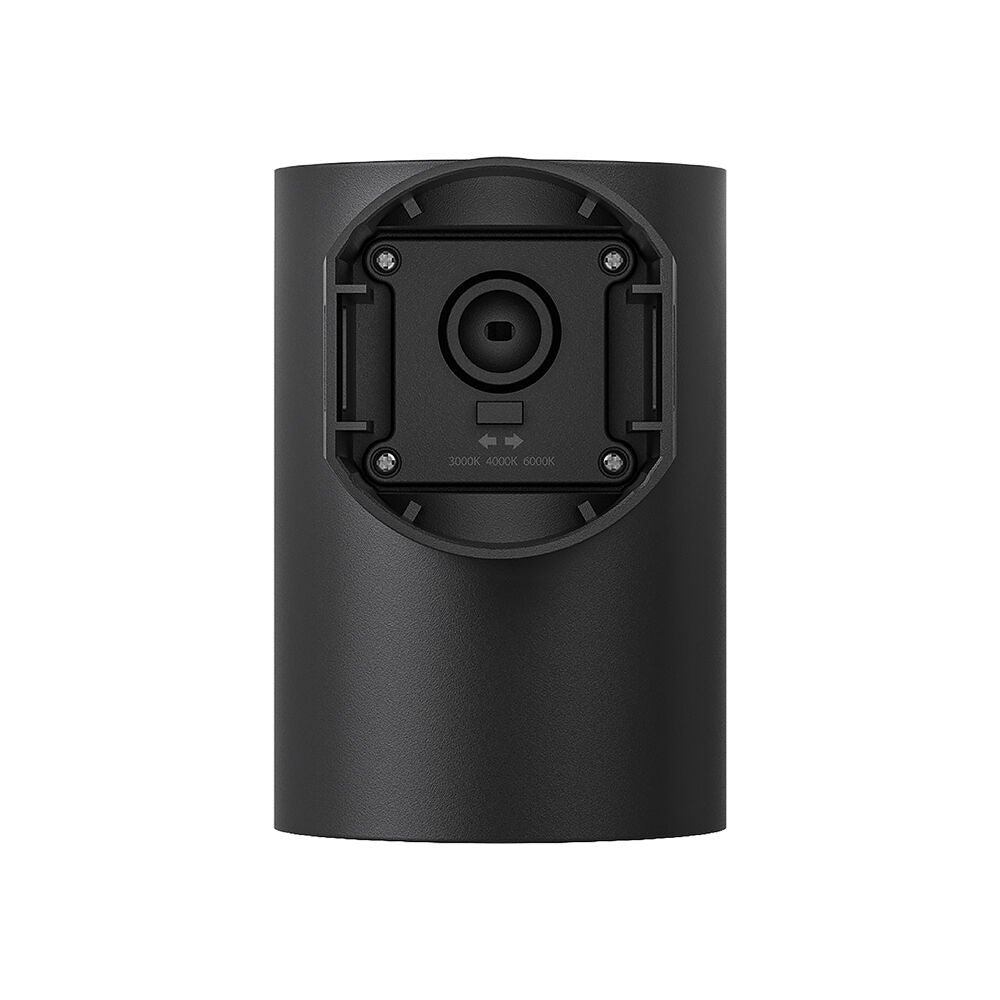 Luminária de Parede Braytron Vekta 9W Redonda Preta 720lm 3000K IP65 | Iluminação Externa
