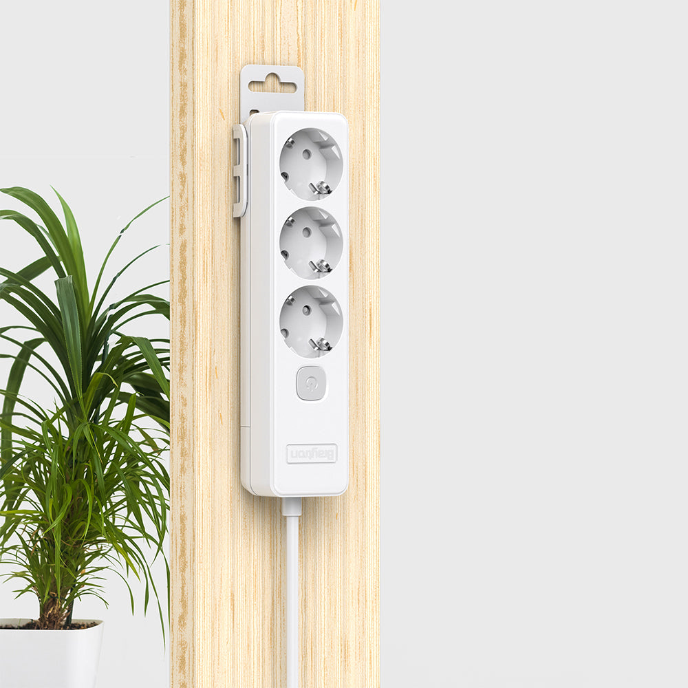 BRAYTRON- XLINE - EXTENSÃO 3X1,5MM² - 3M - 3 TOMADAS - COM INTERRUPTOR EXTENSÃO