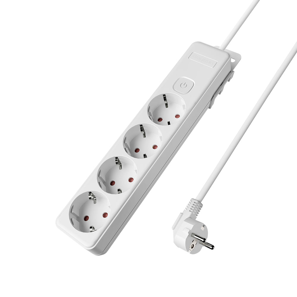 BRAYTRON- XLINE EXTENSÃO 3X1,5MM² - 5M - 4 TOMADAS COM INTERRUPTOR EXTENSÃO