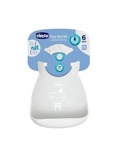 CHICCO BABETE SILICONE CINZA 6M+