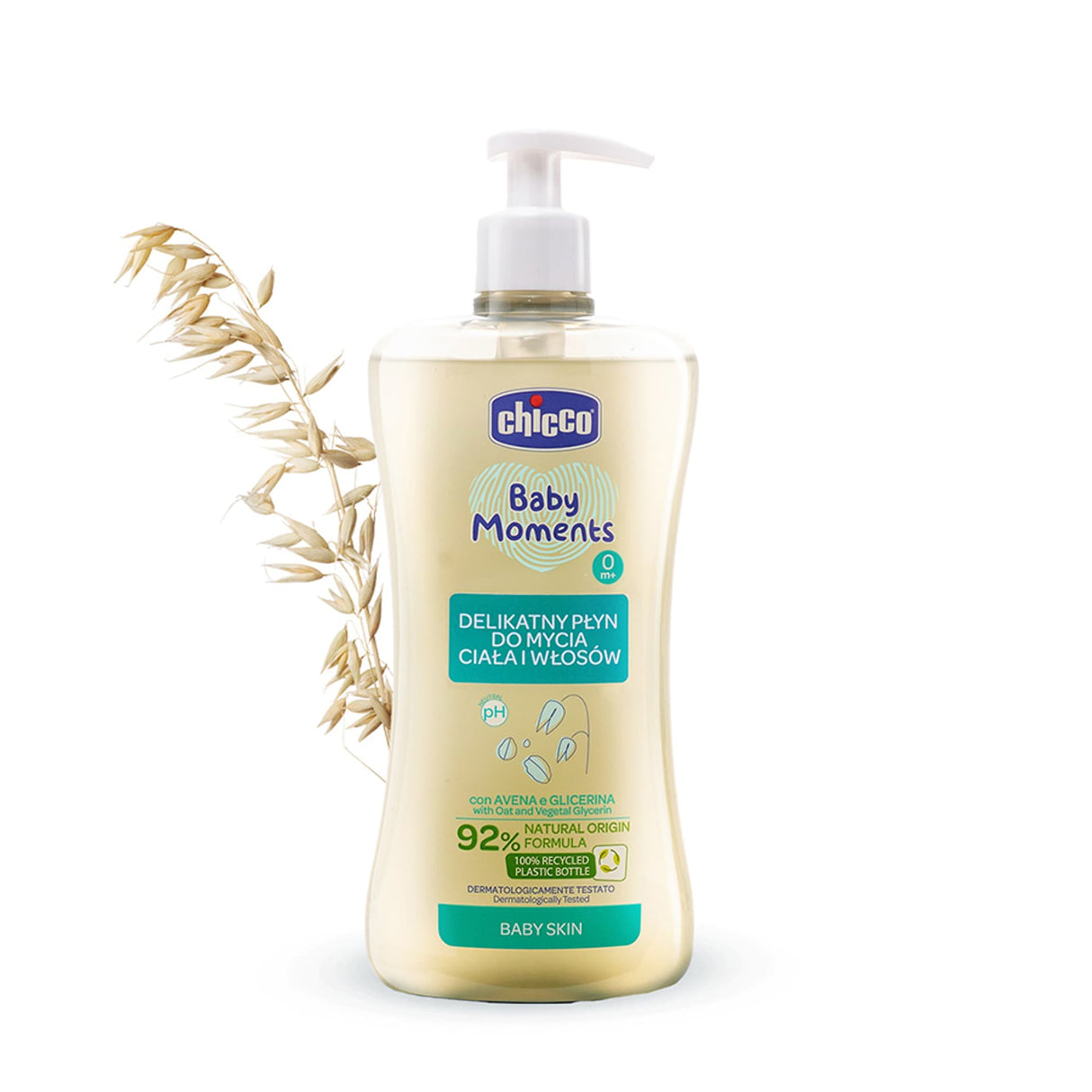 CHICCO GEL SHAMPOO 500ML 0M+
