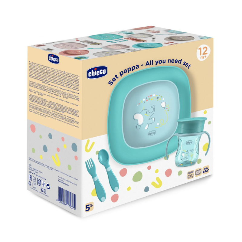 CHICCO CONJUNTO PAPA AZUL 12M+