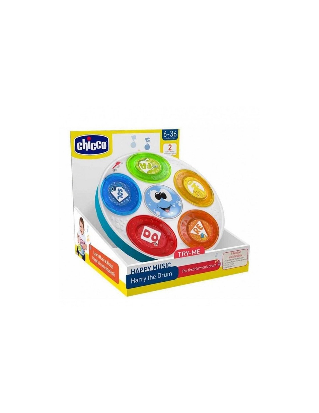 CHICCO BRINQ. TAMBOR ELECTRÔNICO (165)