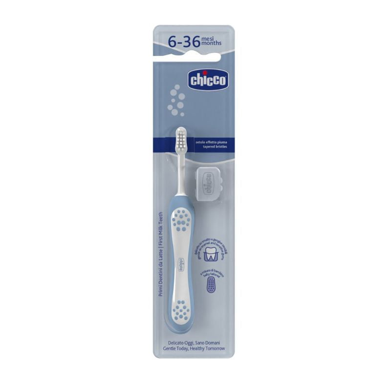 CHICCO ESCOVA DENTES EXPERT AZUL 6-36M