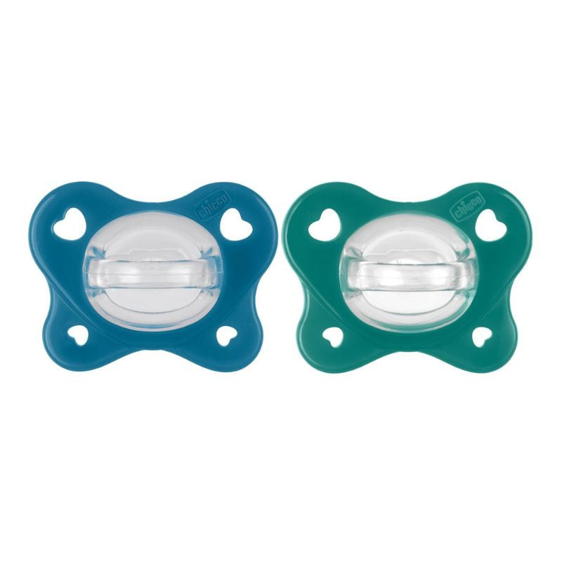 CHICCO CHUPETA PH. DUEL 2P AZUL 16-36M