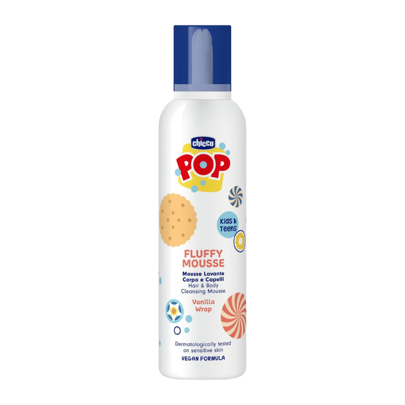 CHICCO POP ESPUMA BANHO 200ML BAUNILHA