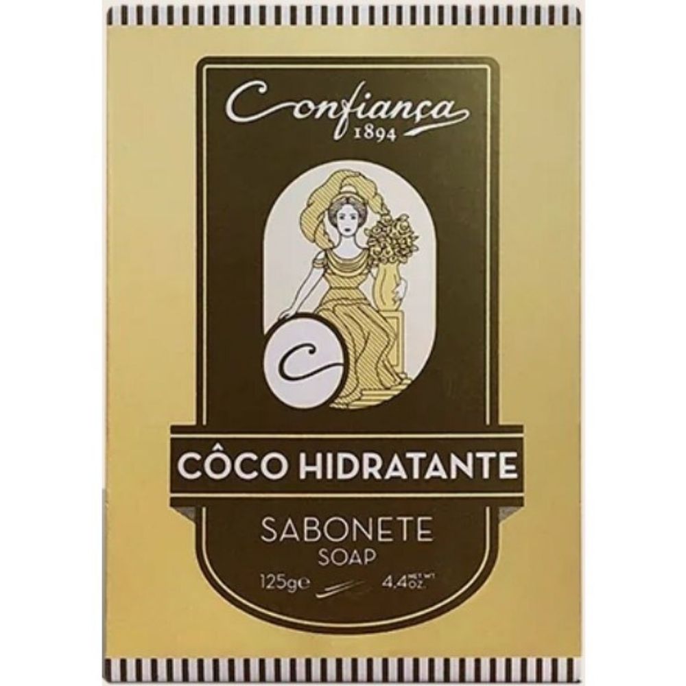 CONFIANÇA SABONETE 125GR COCO HIDRATANTE