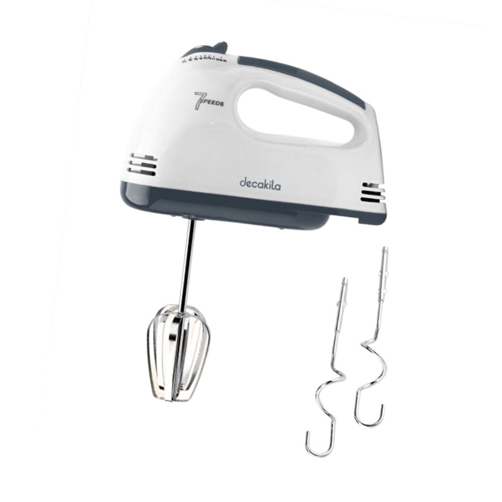 Batedeira Sem Bacia 7 Velocidades 120W, Branco