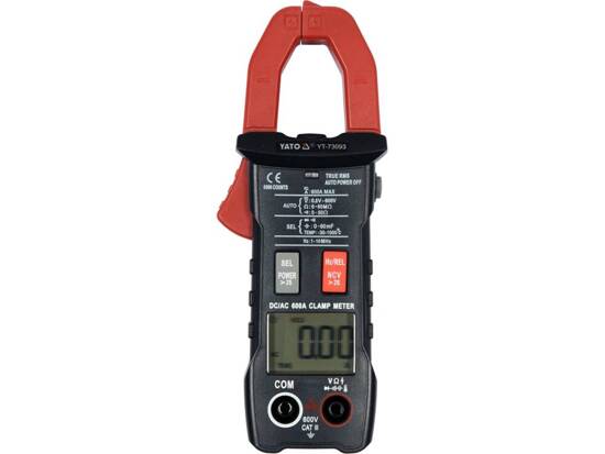 YT-73093 MULTIMETRO CLAMP DIGITAL TRUE RMS 600 V
