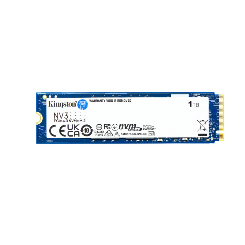 HD INT M.2 1 TB SSD KINGSTON NV3 PCIE 4.0 NVME