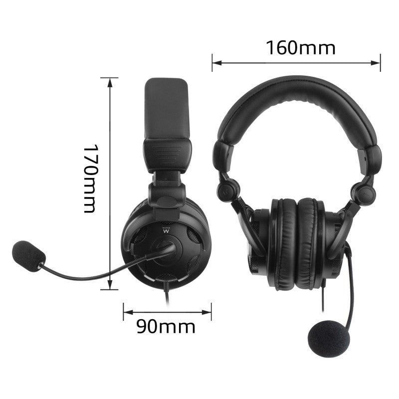 HS EWENT COM MIC JACK 3.5MM + ADAPT 2.5MM