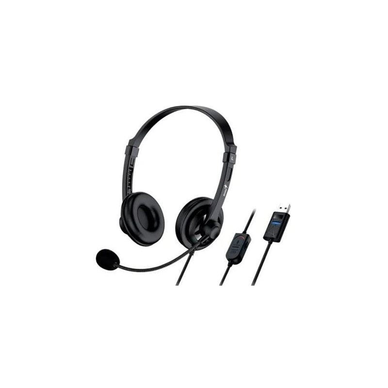 HS GENIUS HS-230U C/ MIC P/PC USB-C PRETO