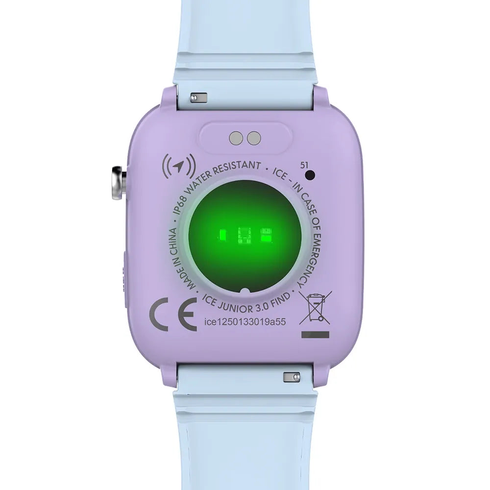 ICE smart junior 3.0 - Find My - Purple - Soft blue