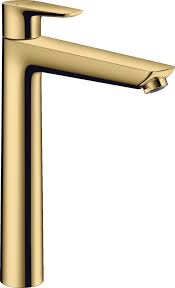 HANSGROHE MONOCOMANDO DE LAVATORIO TALIS E240 OURO BRILHANTE C/ CONJ. RESÍDUOS