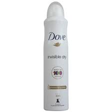 DOVE DEO SPRAY 250ML INVISIVEL DRY