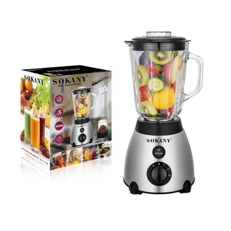 Sokany SK-149S — Liquidificador 1,5 L 400 W