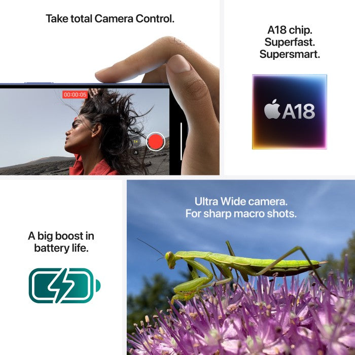 IPHONE 16 256GB BRANCO MYEF3